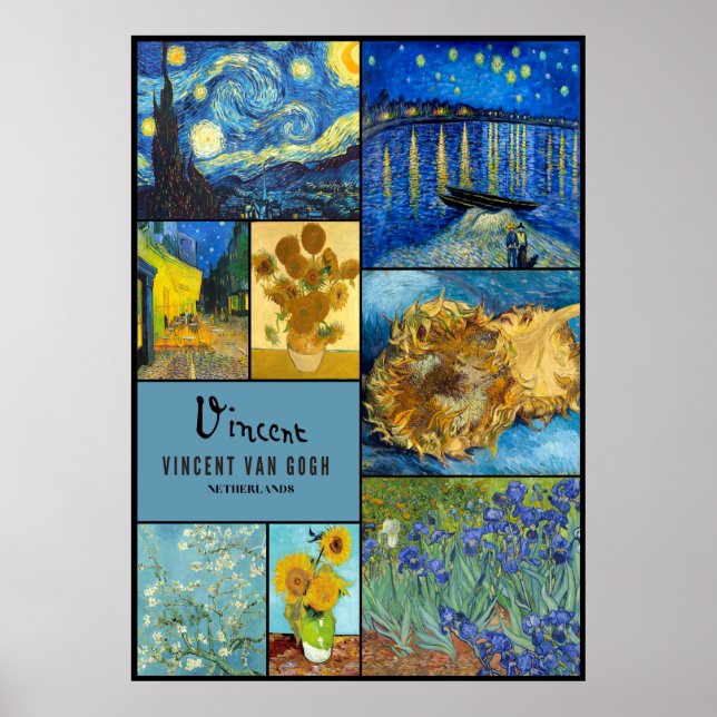 Vincent van Gogh - Post Impressionism Poster (Front)