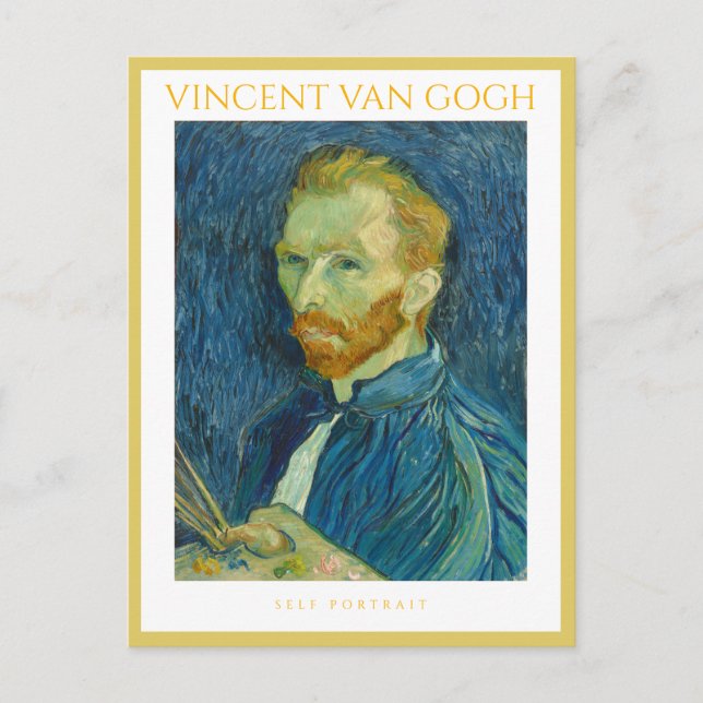 VINCENT VAN GOGH ... POSTCARD (Front)