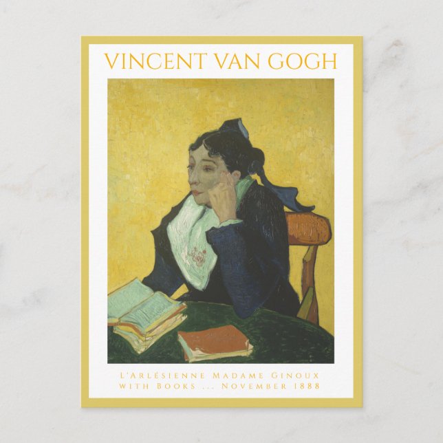 VINCENT VAN GOGH ... POSTCARD (Front)