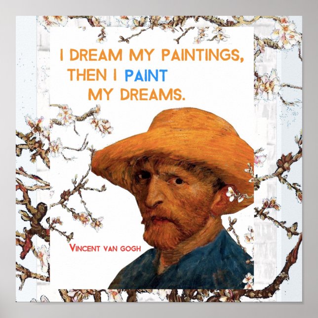 Vincent Van Gogh Poster (Front)