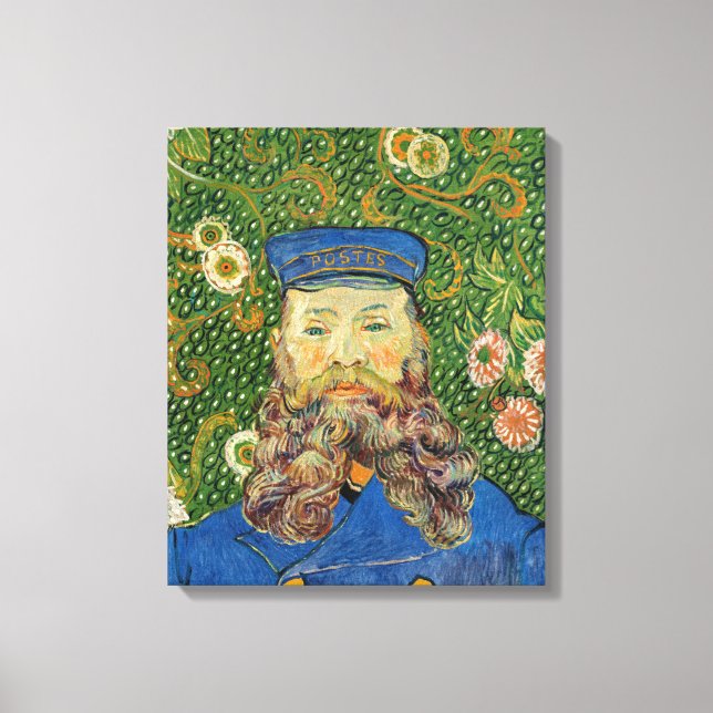 Vincent Van Gogh - Postman Joseph Roulin Canvas Print (Front)