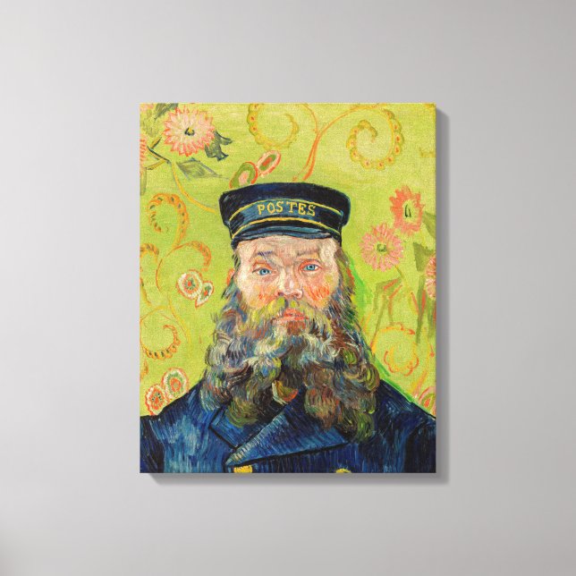 Vincent Van Gogh - Postman Joseph Roulin Canvas Print (Front)