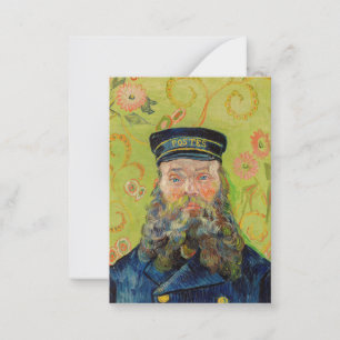 Vincent Van Gogh - Postman Joseph Roulin Card