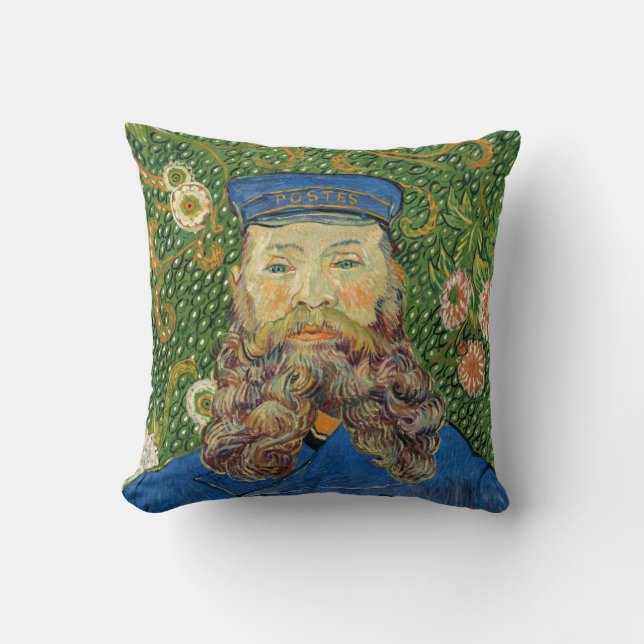 Vincent Van Gogh - Postman Joseph Roulin Cushion (Front)