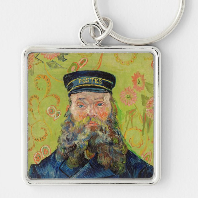 Vincent Van Gogh - Postman Joseph Roulin Key Ring (Front)