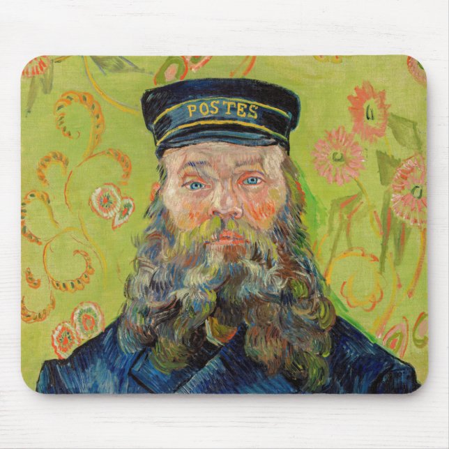 Vincent Van Gogh - Postman Joseph Roulin Mouse Mat (Front)