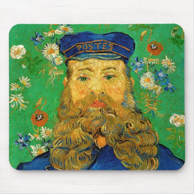Vincent Van Gogh - Postman Joseph Roulin Mouse Mat (Front)