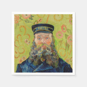 Vincent Van Gogh - Postman Joseph Roulin Napkin