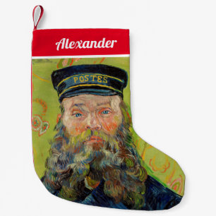 Vincent Van Gogh - Postman Joseph Roulin Small Christmas Stocking