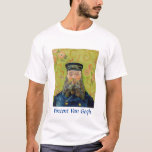 Vincent Van Gogh - Postman Joseph Roulin T-Shirt<br><div class="desc">Portrait of the Postman Joseph Roulin / Joseph-Etienne Roulin,  le postier - Vincent Van Gogh,  April 1889</div>