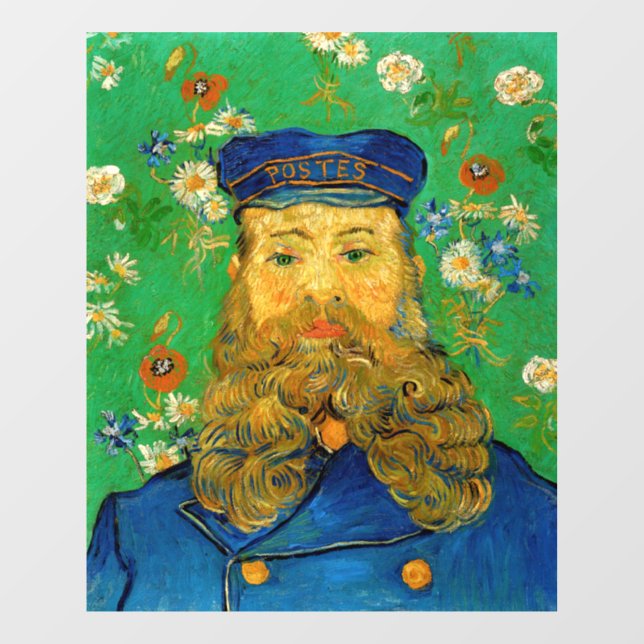 Vincent Van Gogh - Postman Joseph Roulin Window Cling (Sheet)