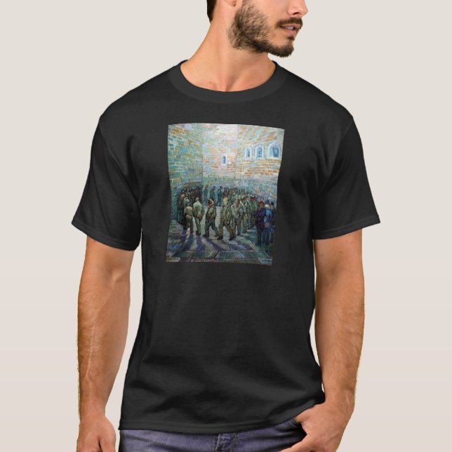 Vincent van Gogh Prisoners Exercising (after Doré) T-Shirt (Front)