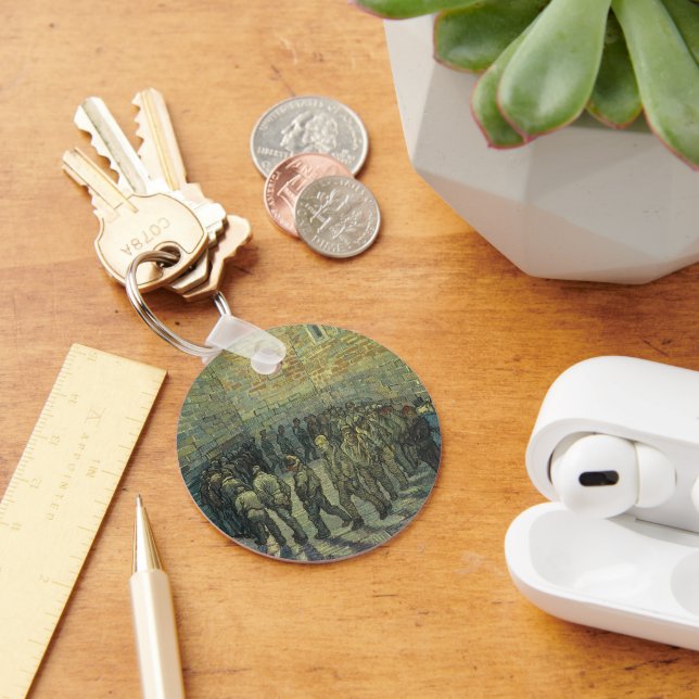 Vincent van Gogh - Prisoners Exercising Key Ring (Desk)