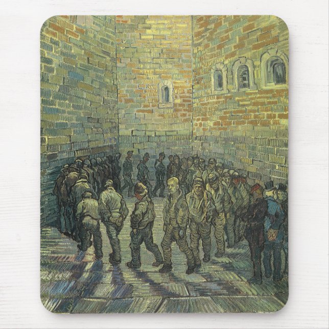 Vincent van Gogh - Prisoners Exercising Mouse Mat (Front)