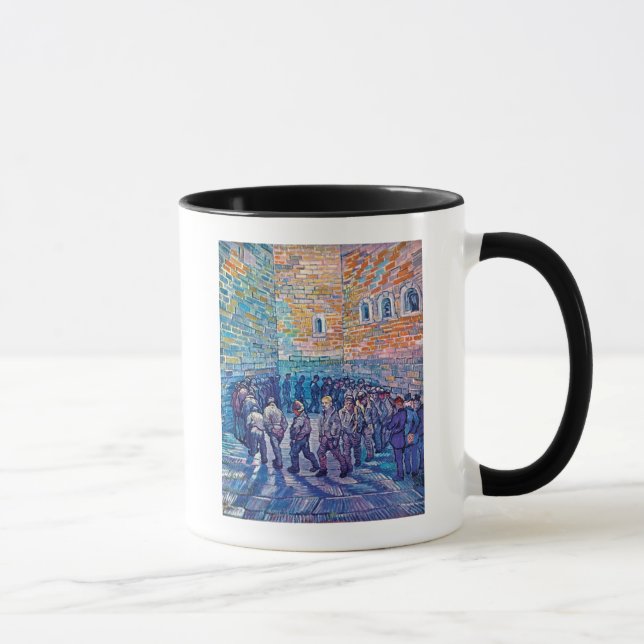 Vincent Van Gogh - Prisoners Walking The Round Mug (Right)