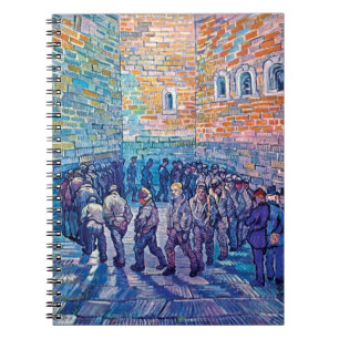 Vincent Van Gogh - Prisoners Walking The Round Notebook