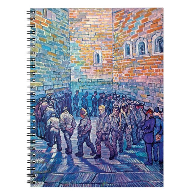 Vincent Van Gogh - Prisoners Walking The Round Notebook (Front)