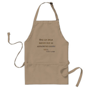 Vincent Van Gogh Quote Standard Apron