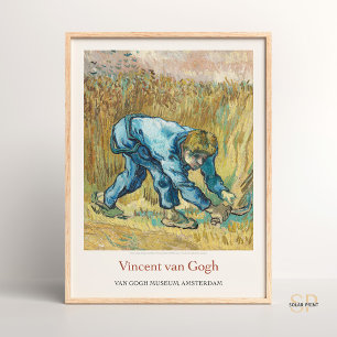 Vincent van Gogh Reaper with Sickle Art Print