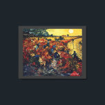 Vincent van Gogh, Red Vineyard Canvas Print<br><div class="desc">Vincent van Gogh,  Red Vineyard.</div>