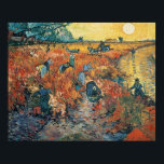 Vincent van Gogh | Red Vineyards at Arles, 1888 Poster<br><div class="desc">Red Vineyards at Arles,  1888 | by Vincent van Gogh | Art Location: Pushkin Museum,  Moscow,  Russia | Dutch Artist | Image Collection Number: XIR35633</div>