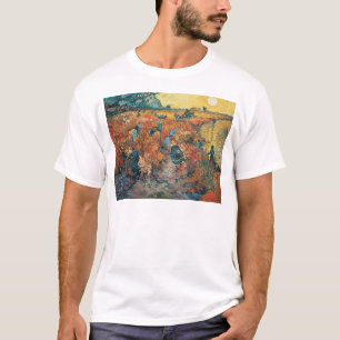 Vincent van Gogh Red Vineyards at Arles, 1888 T-Shirt