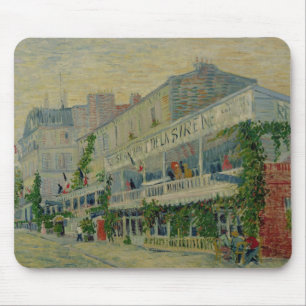 Vincent van Gogh   Restaurant de la Sirene Mouse Mat