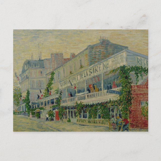 Vincent van Gogh | Restaurant de la Sirene Postcard (Front)