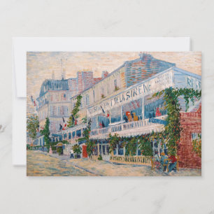 Vincent van Gogh - Restaurant de la Sirene Thank You Card