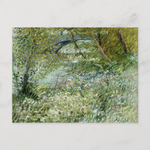 Vincent van Gogh River Bank Postcard
