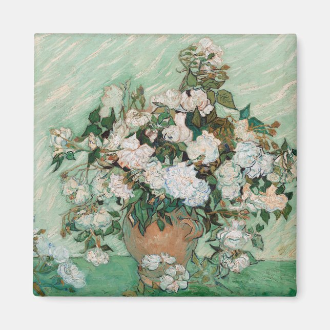 Vincent van Gogh | Roses, 1890 Magnet (Front)