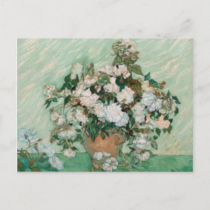 Vincent van Gogh Roses, 1890 Postcard
