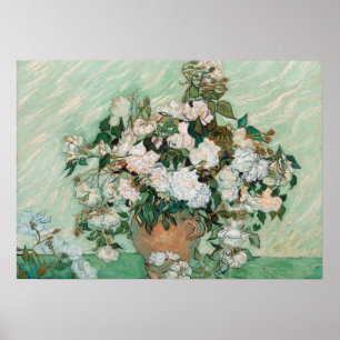Vincent van Gogh   Roses, 1890 Poster