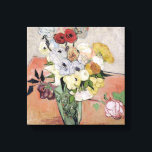 Vincent van Gogh | Roses and Anemones, 1890 Canvas Print<br><div class="desc">Roses and Anemones,  1890 | by Vincent van Gogh | Art Location: Musee d'Orsay,  Paris,  France | Dutch Artist | Image Collection Number: XIR33824</div>