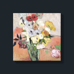 Vincent van Gogh | Roses and Anemones, 1890 Canvas Print<br><div class="desc">Roses and Anemones,  1890 | by Vincent van Gogh | Art Location: Musee d'Orsay,  Paris,  France | Dutch Artist | Image Collection Number: XIR33824</div>
