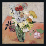 Vincent van Gogh | Roses and Anemones, 1890 Poster<br><div class="desc">Roses and Anemones,  1890 | by Vincent van Gogh | Art Location: Musee d'Orsay,  Paris,  France | Dutch Artist | Image Collection Number: XIR33824</div>