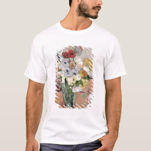 Vincent van Gogh   Roses and Anemones, 1890 T-Shirt