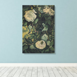 Vincent van Gogh - Roses and Beetle Canvas Print