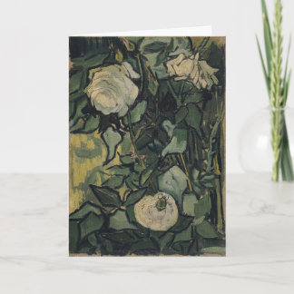 Vincent van Gogh - Roses and Beetle Card