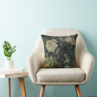 Vincent van Gogh - Roses and Beetle Cushion