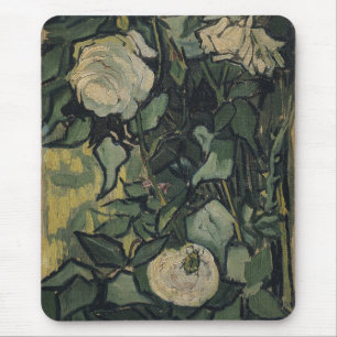 Vincent van Gogh - Roses and Beetle Mouse Mat