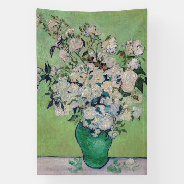 Vincent van Gogh - Roses Banner (Vertical)