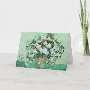 Vincent van Gogh - Roses Card