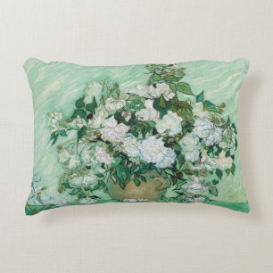 Vincent van Gogh - Roses Decorative Cushion