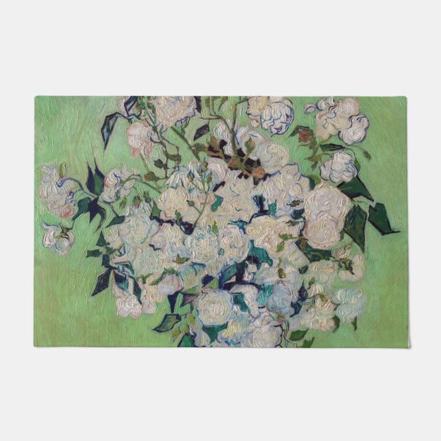 Vincent van Gogh - Roses Doormat (Front)