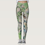 Vincent van Gogh - Roses Leggings<br><div class="desc">Roses / A Vase of Roses / Still Life: Pink Roses in a Vase - Vincent van Gogh,  Oil on Canvas,  1890</div>