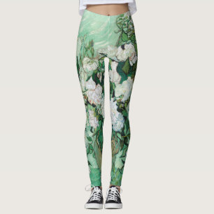 Vincent van Gogh - Roses Leggings