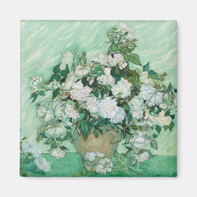 Vincent van Gogh - Roses Magnet (Front)