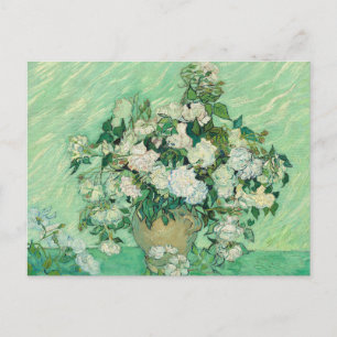Vincent van Gogh Roses Postcard