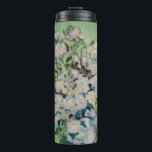 Vincent van Gogh - Roses Thermal Tumbler<br><div class="desc">Roses / A Vase of Roses / Still Life: Pink Roses in a Vase - Vincent van Gogh,  Oil on Canvas,  1890</div>